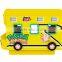 Pikachu bus kids indoor playground soft electric playground equipment