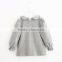 2015 New Korean long sleeve girl blouse with big collar