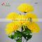 31" Chrysanthemum bush artificial fake flowers grave pot mum bunch wedding posy