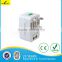 retractable design universal travel power adapter