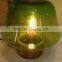 2015 Hot Sale Popular Classic Simple green glass study table wooden desk lamp With Edison Bulb Wooden Base edison lamp                        
                                                Quality Choice