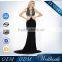 Beading Hollow Out Mermaid Halter Black Sexy Long Evening Dresses Porn                        
                                                Quality Choice