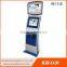 touch screen credit card payment kiosk with credit card reader