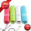 ABS 5V/1A cheap price for gift portable charger 2600mah power bank oem