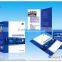digital white paper color cosmetic brochure