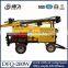 Bore well drilling machine price DFQ-200W Portable trailer mounted water well drilling rig