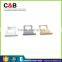 2015 for iphone 6 SIM card tray with button sets,micro sim card tray with button sets