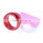 Nail Art round Silicone Stamper Stamping Transfer Image Scraper Plate Template