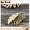 Beautiful alloy gold leaves hair combs hair jewelry high quality