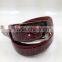 women's crocodile PU belt