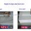 Hotel connecting door lever lock with single sided handle and blank plate