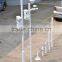 Harwell security monitoring CCTV camera mounted pole,galvanized steel pole