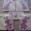 Good Quality Pink Flower Polypropylene Fashion on Sale Wholesale Car Mat
