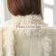Newest Girls Winter Double Face Mongolia Lamb Fur Vest Waistcoat Designer Fur Fashion