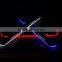 error free white red blue led door sill scuff plate led car door sill plate light for bmw f10 f18 led smd moving chips
