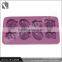 Various Silicone Carton Animal Ice Tray of Purple