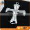 Stainless steel religious cross pendants necklaces