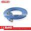 15m OEM Colorful high speed passed Fluke test extension Cat6 6a Lan Network Cable