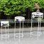 Newest garden metal flower pot stand for wedding decoration