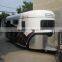 3 horse angle load trailer with awning
