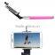 New Arrival Wireless Remote Bluetooth Monopod Selfie Stick With Remote Shutter for Smart Phone