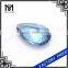 Factory 9x13mm pear synthetic cheap price blue spinel stones