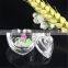 high quality noble crystal jewellery box for bussiness ,wedding gift