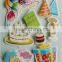 3d cartoon handmade sticker,handmade craft stickers