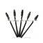 New Black 100pcs Mini Makeup Brush Disposable Plastic Make up Eyelash Brush
