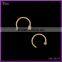 Unique 316L Best-selling Gold Plated Body Jewelry Nose Stud Piercing