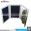 Hot sale 7W 5V solar panel charger high performance 2-panel small solar panel