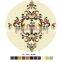 Elegant Hotel Floor Decoration Luxuray Blue Marble Waterjet Medallion