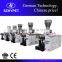 120kg/hour conic double screw extruder-German technology, Chinese price