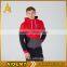 hoodie zipper muscle fit men's hoodies custom fleece two tone color hoodies