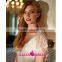 GS15 Sexy Wedding Dress V Neck Lace Floor Length Mermaid Cap Sleeve Backless Vestido Novia Corto