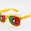 hot sell new designer new style pinhole printing sunglasses