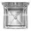 Icegreen 1 Compartment Stainless Steel Commercial kitchen Prep & Utility Sink