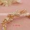 Luxury Stunning Pearls Gold Clear Wedding Tiara Bridal Crown Hair accessories
