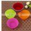 silicon cake cups / Silicone Cake Baking Cup Set Kitchen Craft Tool Colorful Round Shape