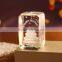 crystal cube 3d laser with customized logo engraved for birthday gift