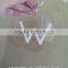 Acrylic Letter Keyring With Different Letters
