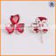 DH-ER1085 Fashion rhodium plated clover zircon earrings