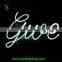 Outdoor 9*21mm flexible neon sign led sign