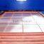 Anti reflective coated tempered low-iron solar panel glass