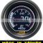 52mm digital green / white LCD Oil Pressure gauge with sensor/ performance tuning gauge