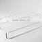black and clear modern Acrylic Tray