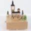 London's Big Ben Moving Wooden Nature Gift Musical Box
