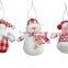 Christmas Tree Decoration Red and white snowman hanging