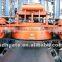 Forced oil cooling suspended self-cleaning cross belt magnetic separator
