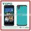 Shockproof Dual Layer Silicone PC Hard Case Studded Diamond Hybrid Case For HTC desire 626